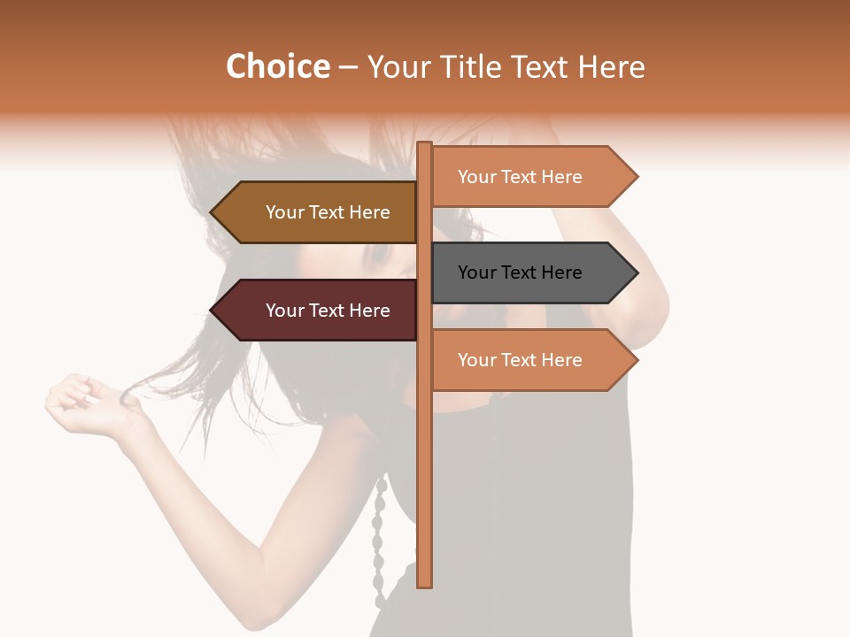 Anise Horizontal Tree PowerPoint Template