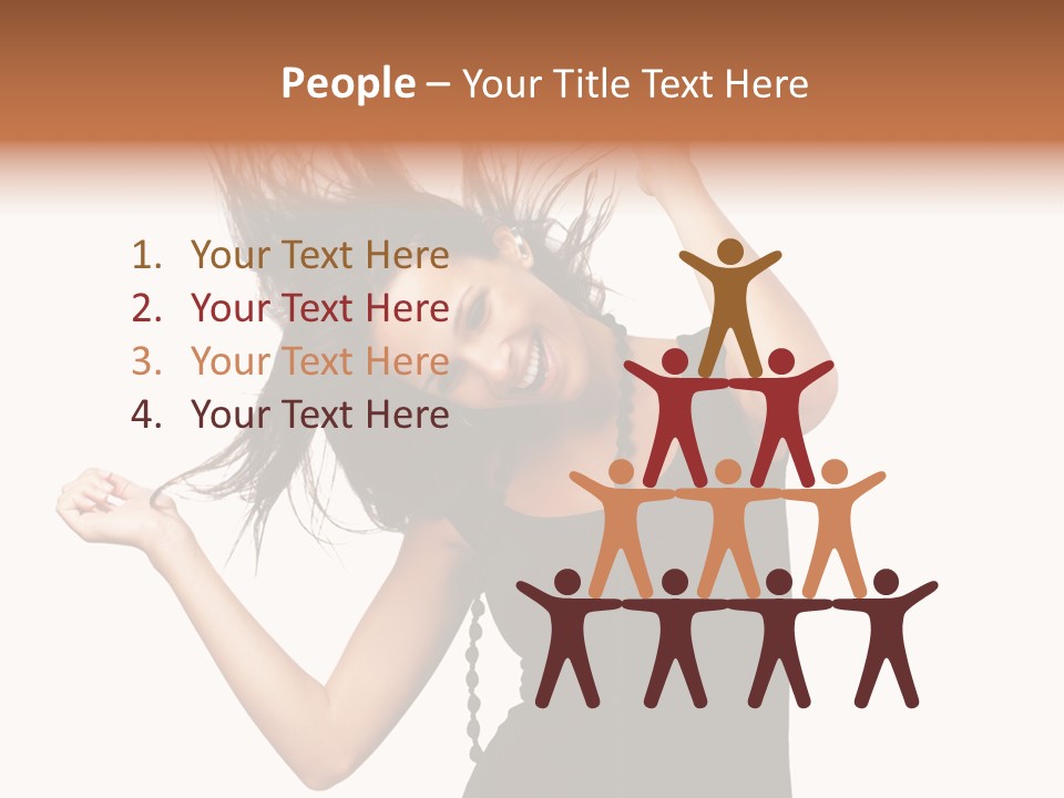 Anise Horizontal Tree PowerPoint Template