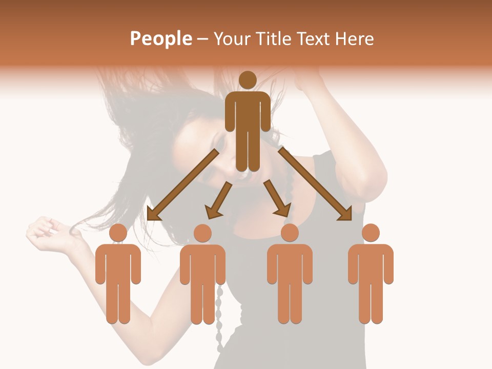 Anise Horizontal Tree PowerPoint Template