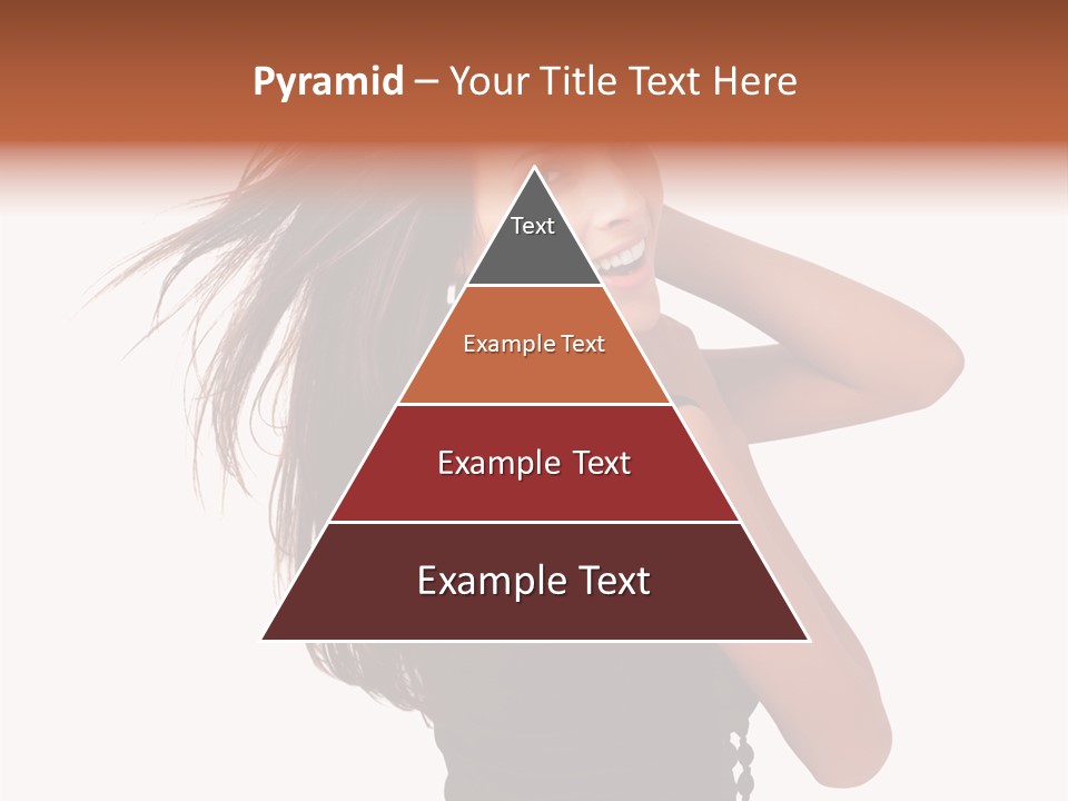 Christmas Orange Background PowerPoint Template