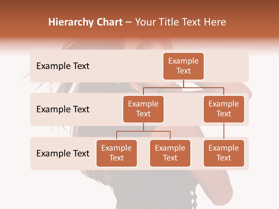 Christmas Orange Background PowerPoint Template