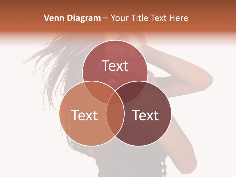 Christmas Orange Background PowerPoint Template