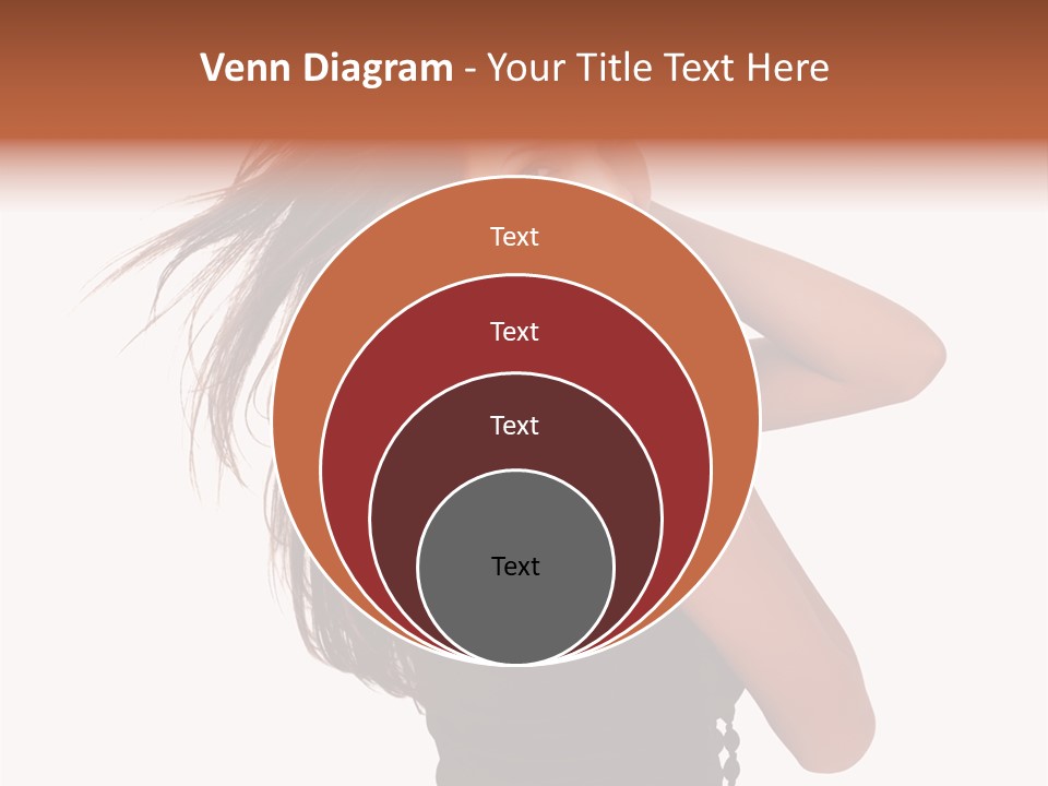 Christmas Orange Background PowerPoint Template