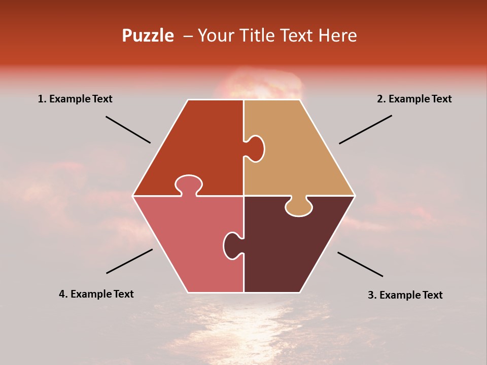 Background Bomb Smog PowerPoint Template