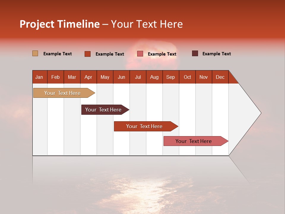 Background Bomb Smog PowerPoint Template