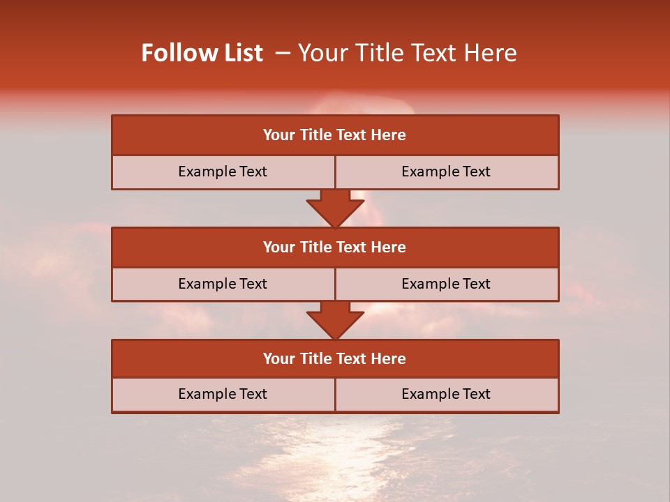 Background Bomb Smog PowerPoint Template
