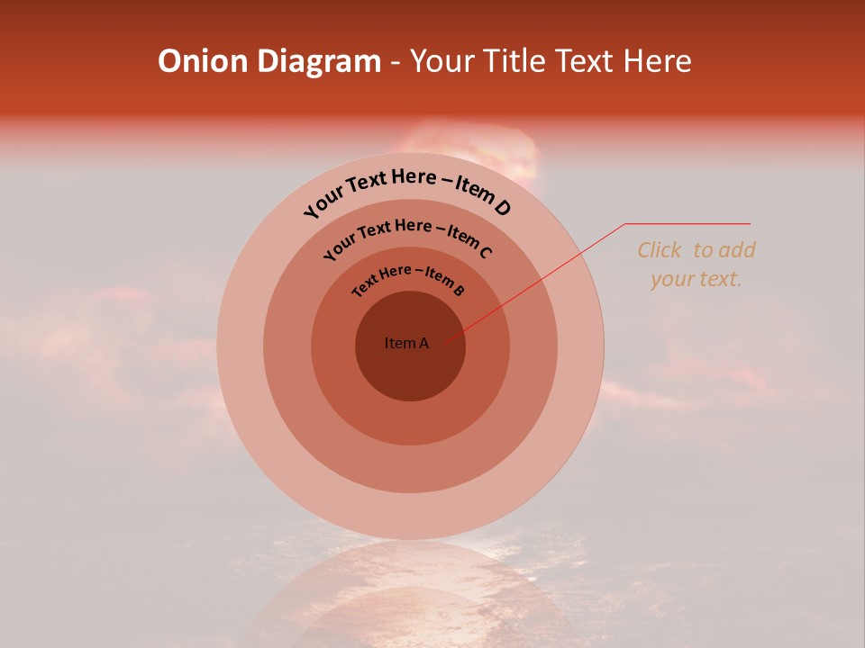 Background Bomb Smog PowerPoint Template