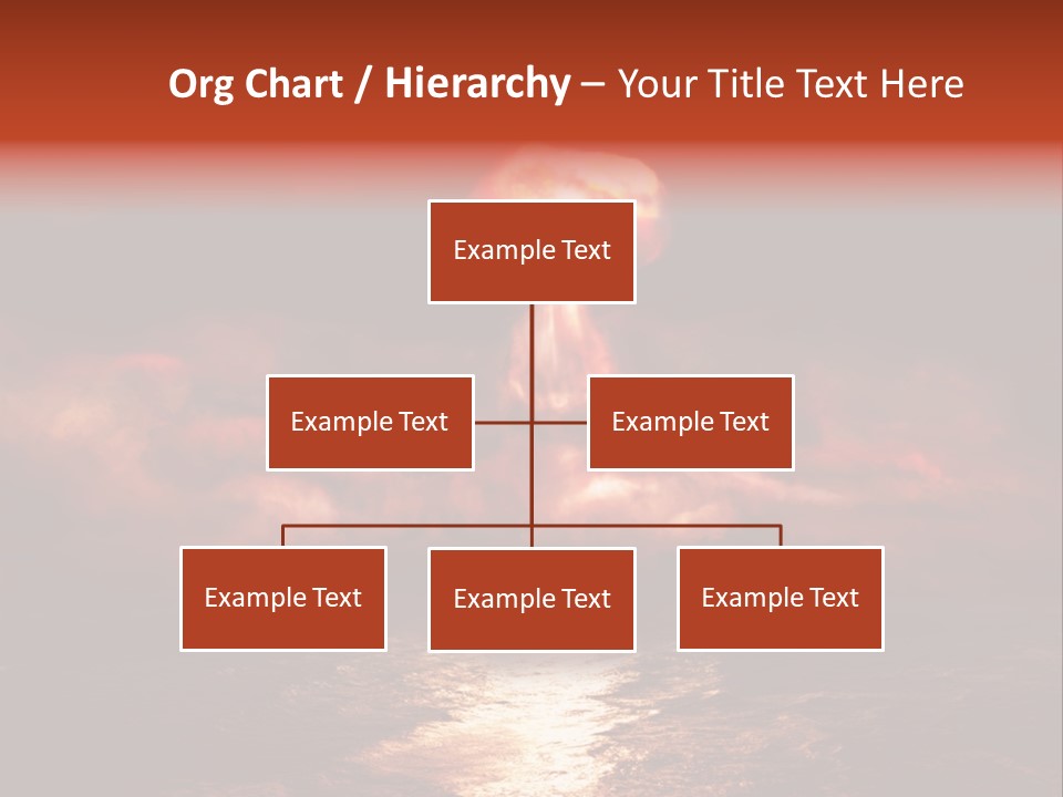 Background Bomb Smog PowerPoint Template