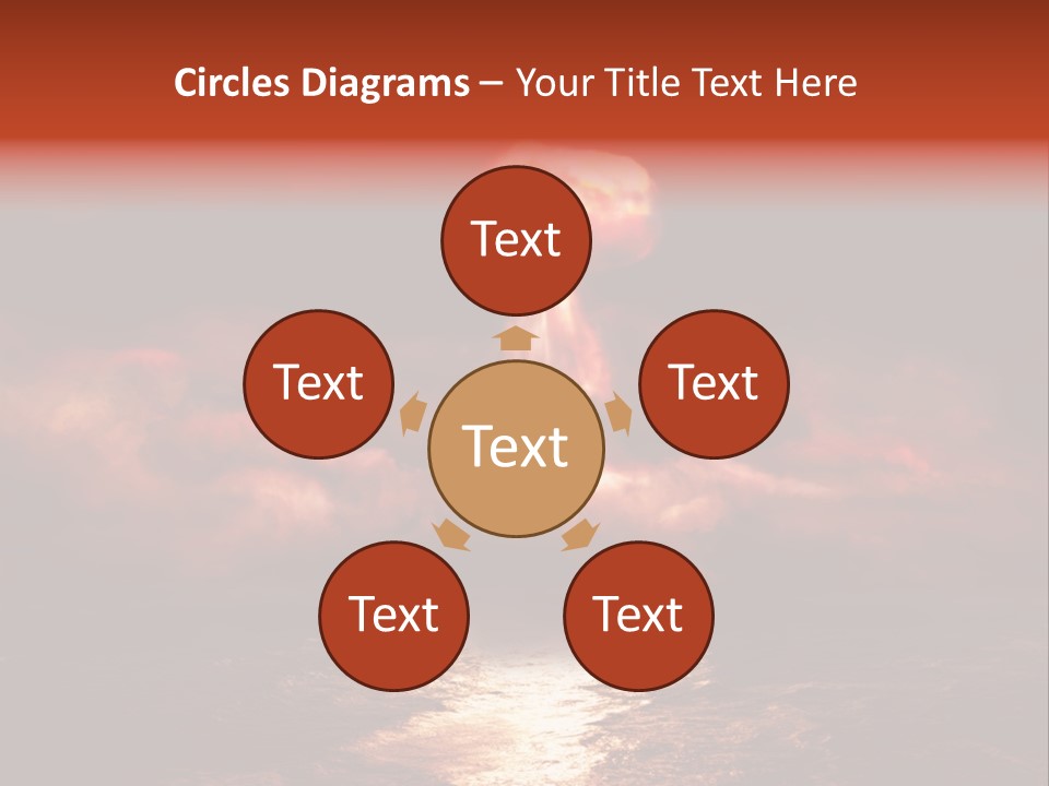 Background Bomb Smog PowerPoint Template