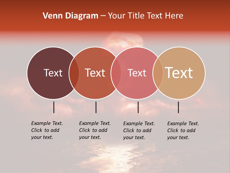 Background Bomb Smog PowerPoint Template