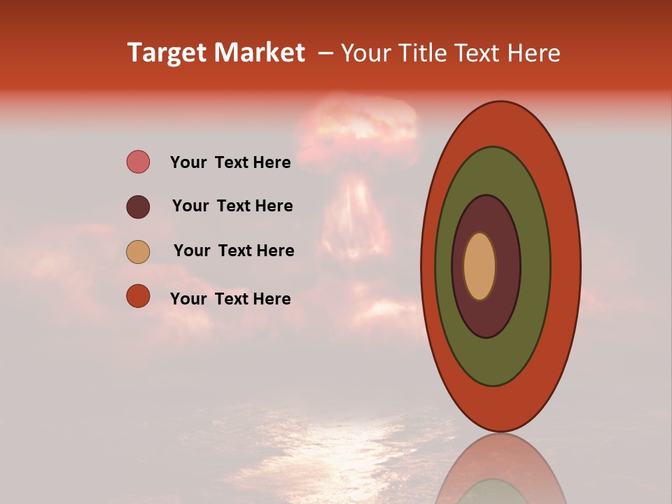 Background Bomb Smog PowerPoint Template