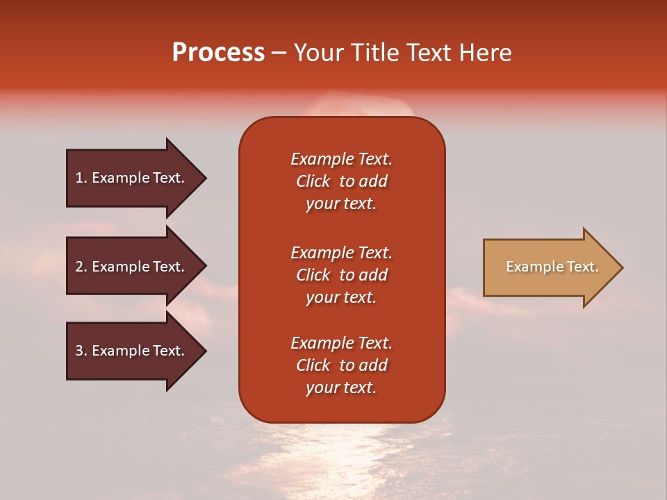 Background Bomb Smog PowerPoint Template