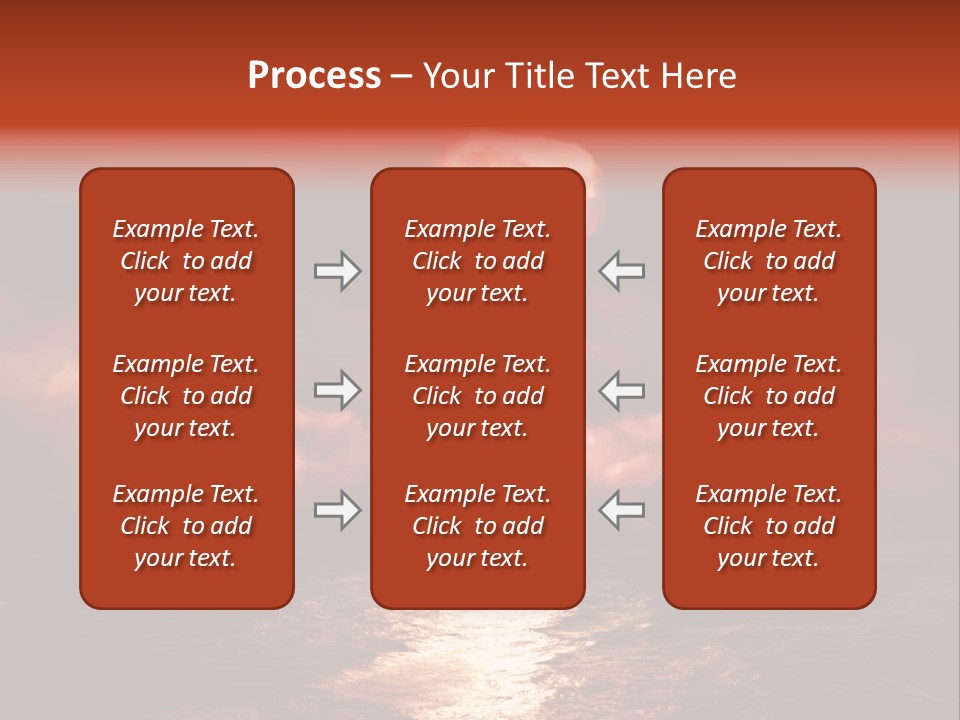 Background Bomb Smog PowerPoint Template