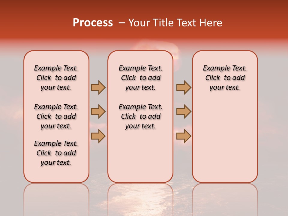 Background Bomb Smog PowerPoint Template