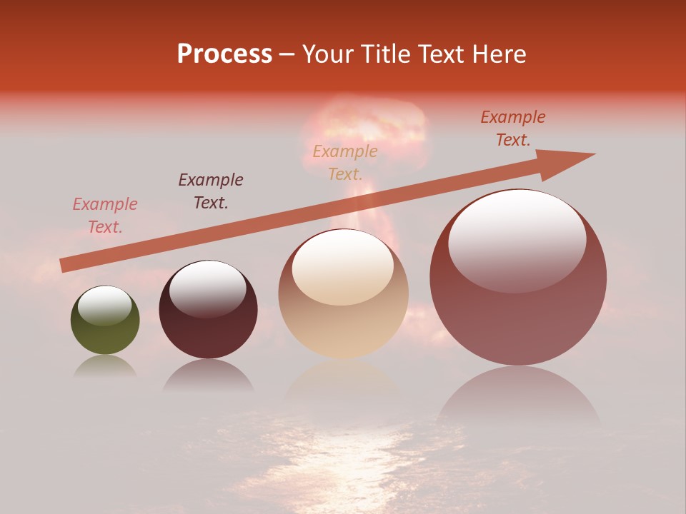 Background Bomb Smog PowerPoint Template