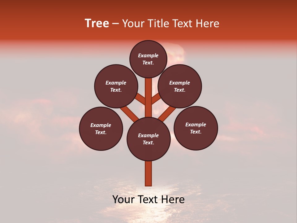 Background Bomb Smog PowerPoint Template