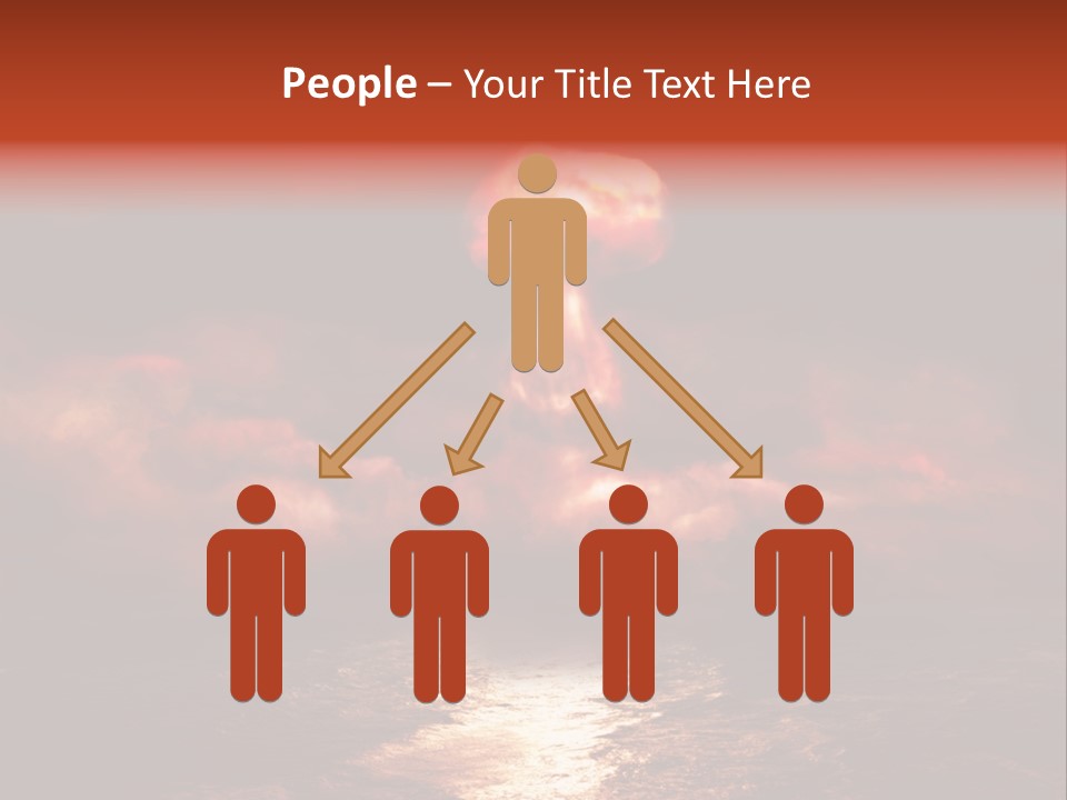 Background Bomb Smog PowerPoint Template