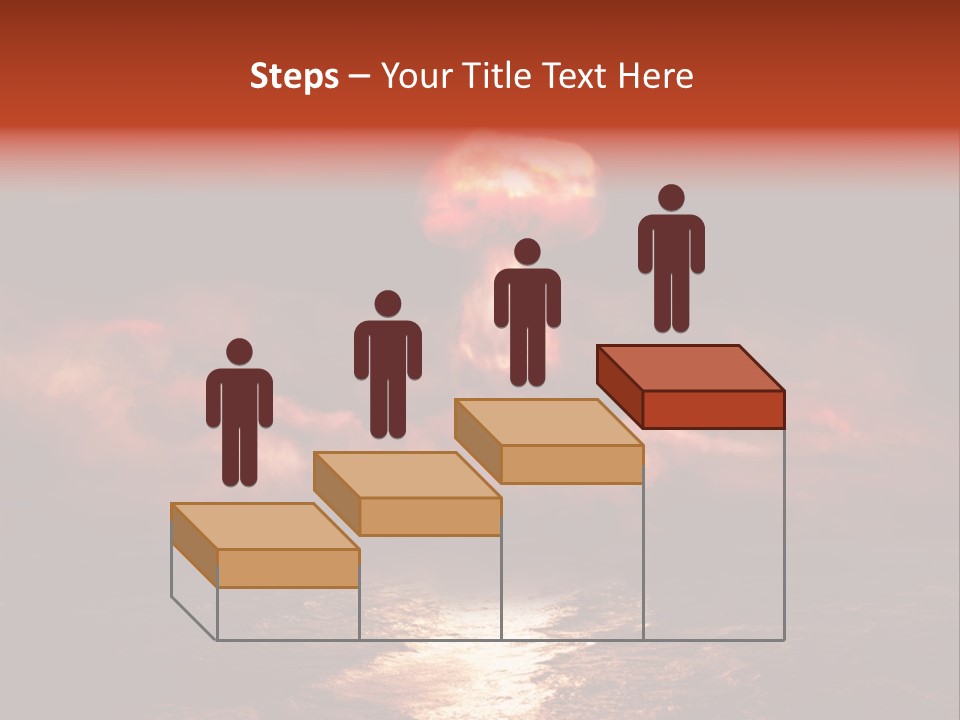 Background Bomb Smog PowerPoint Template