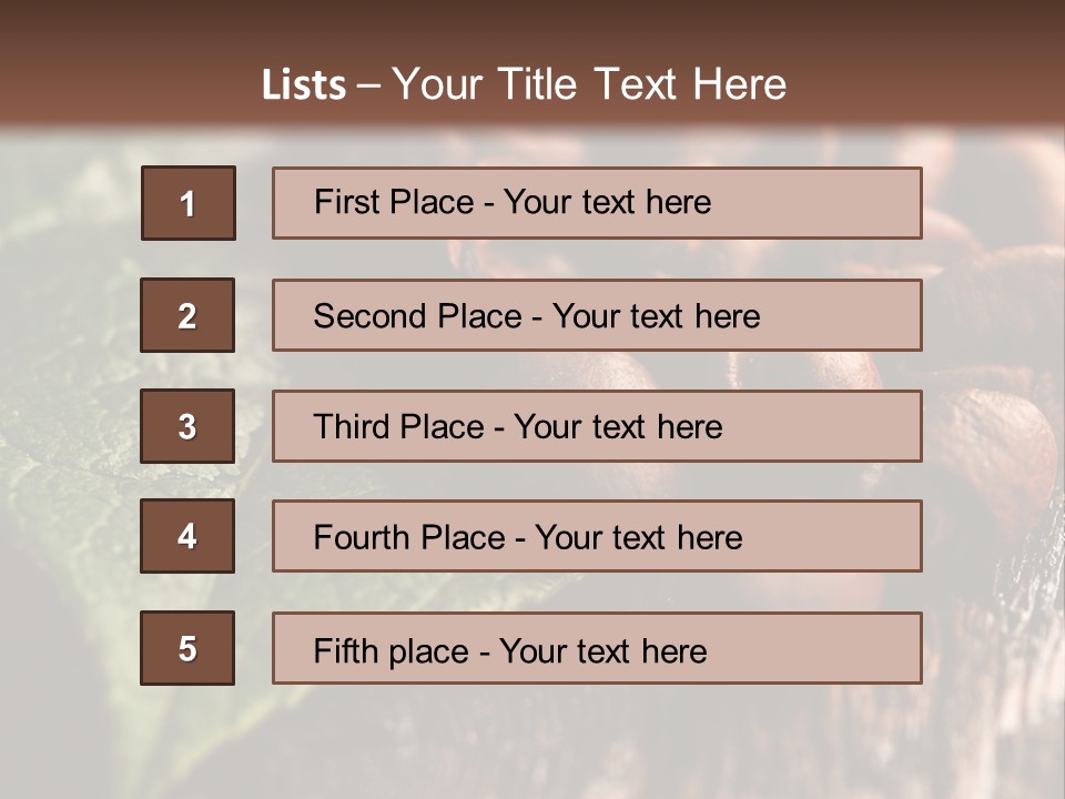 Leaf Powerful Africa PowerPoint Template