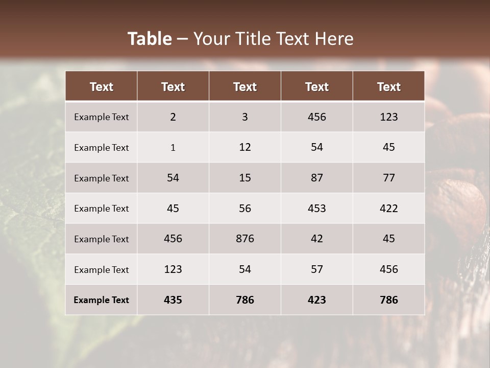 Leaf Powerful Africa PowerPoint Template