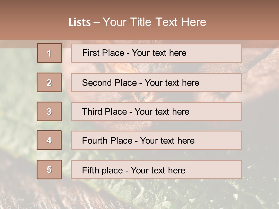 Farming Wood Morning PowerPoint Template