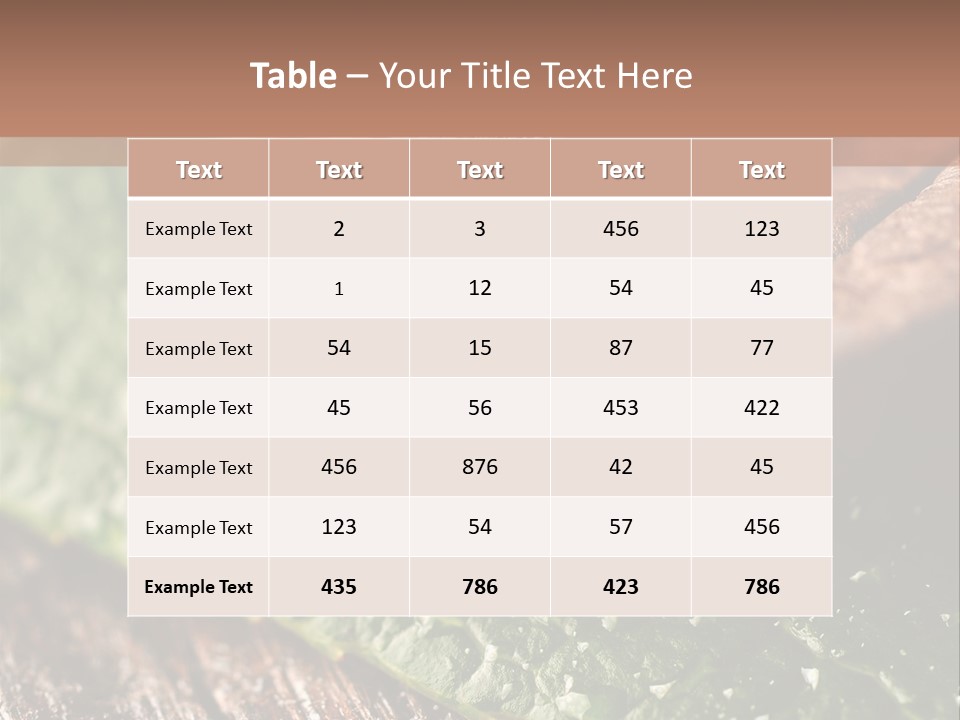 Farming Wood Morning PowerPoint Template