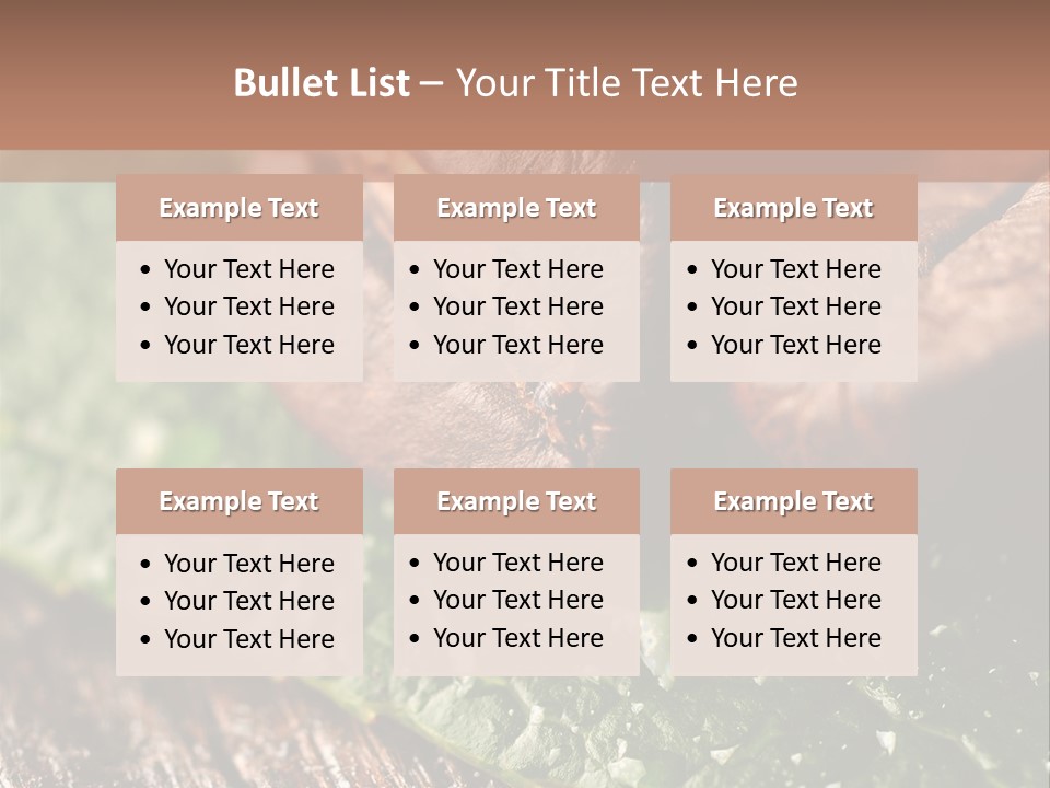 Farming Wood Morning PowerPoint Template