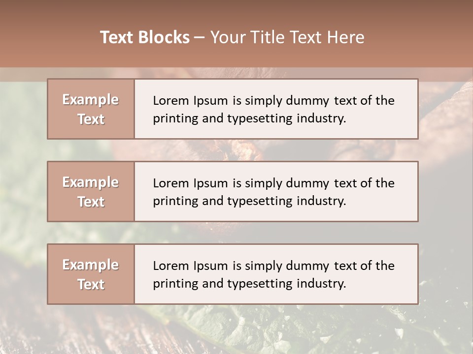Farming Wood Morning PowerPoint Template