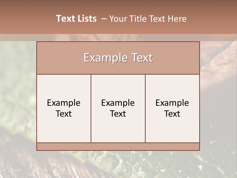 Farming Wood Morning PowerPoint Template