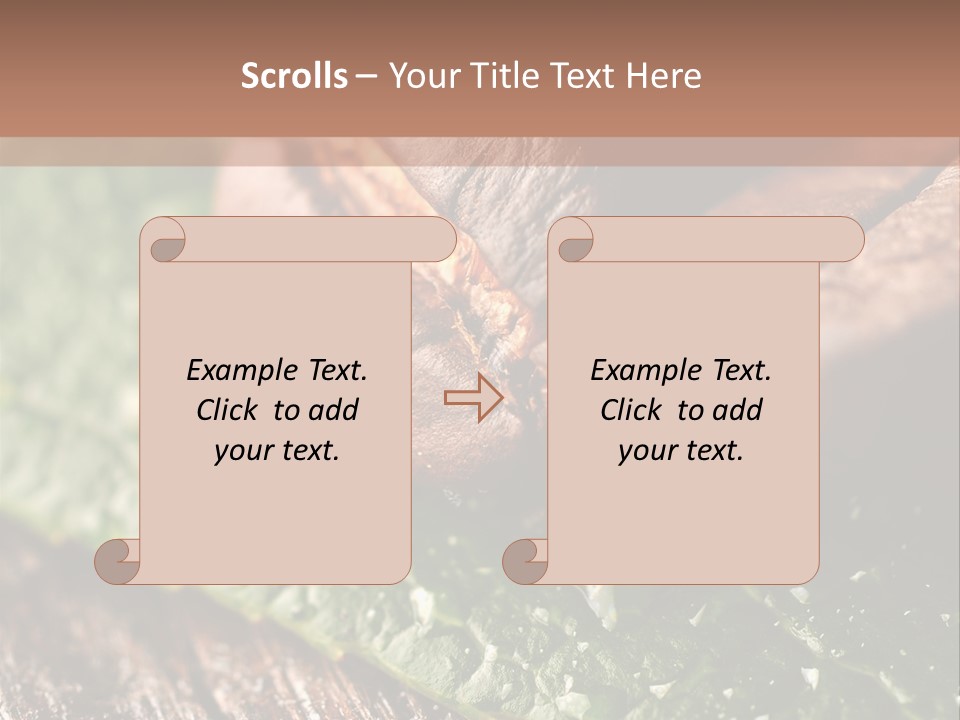Farming Wood Morning PowerPoint Template