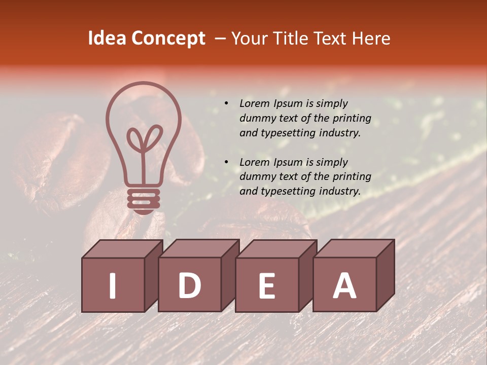 Powerful Grain Burning PowerPoint Template