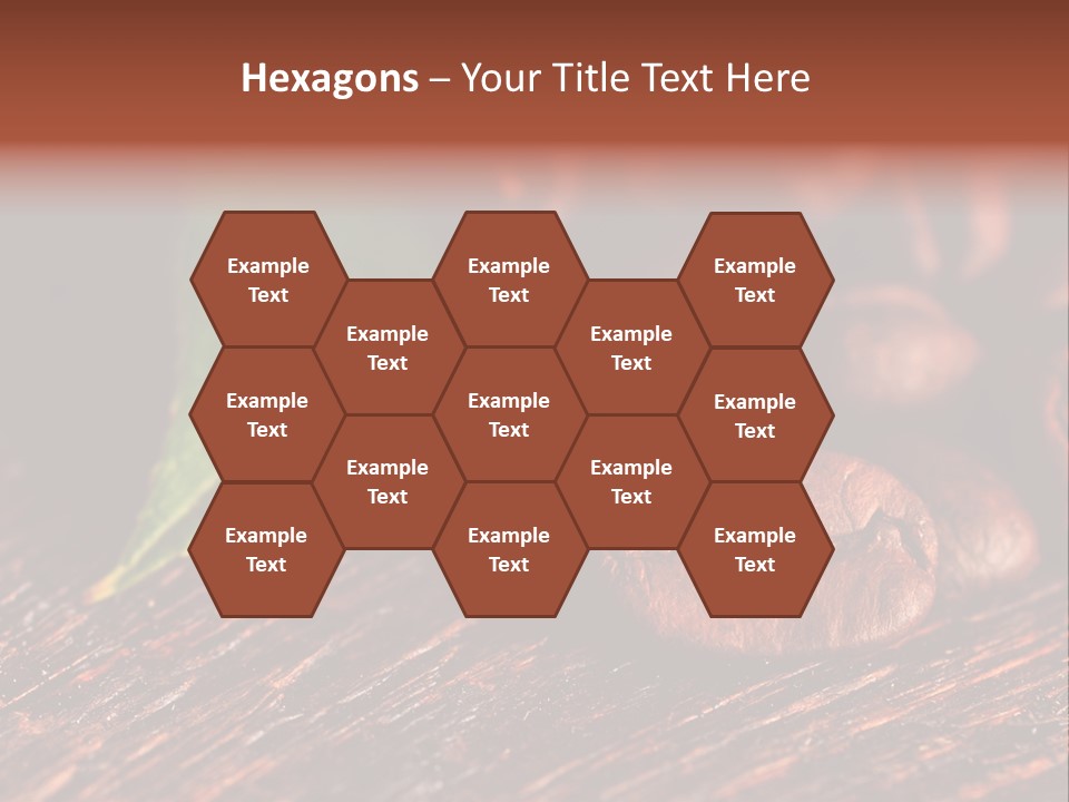 Leaf Caffeine Burning PowerPoint Template