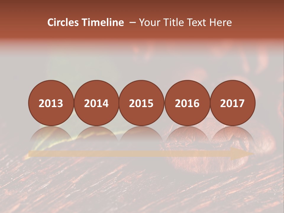 Leaf Caffeine Burning PowerPoint Template