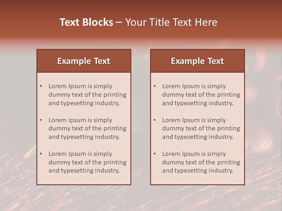 Leaf Caffeine Burning PowerPoint Template
