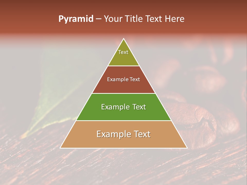 Leaf Caffeine Burning PowerPoint Template