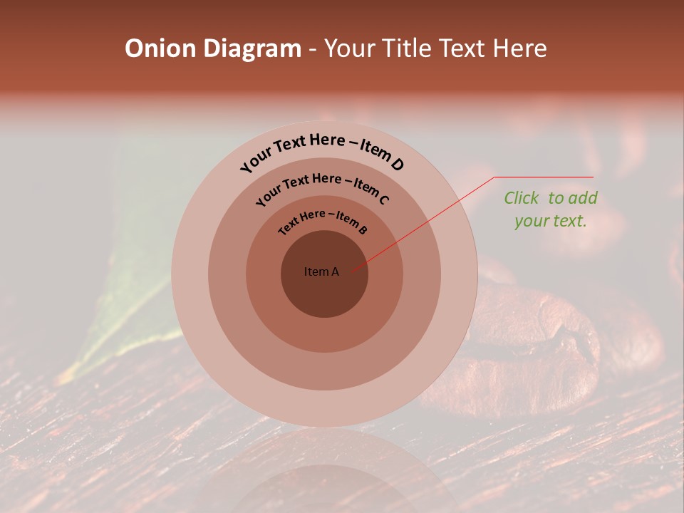 Leaf Caffeine Burning PowerPoint Template