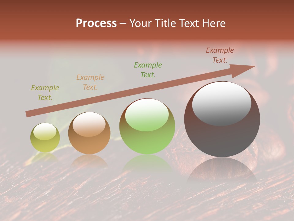 Leaf Caffeine Burning PowerPoint Template