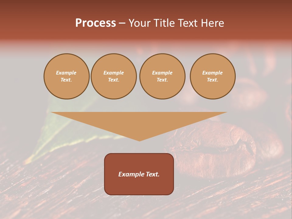 Leaf Caffeine Burning PowerPoint Template