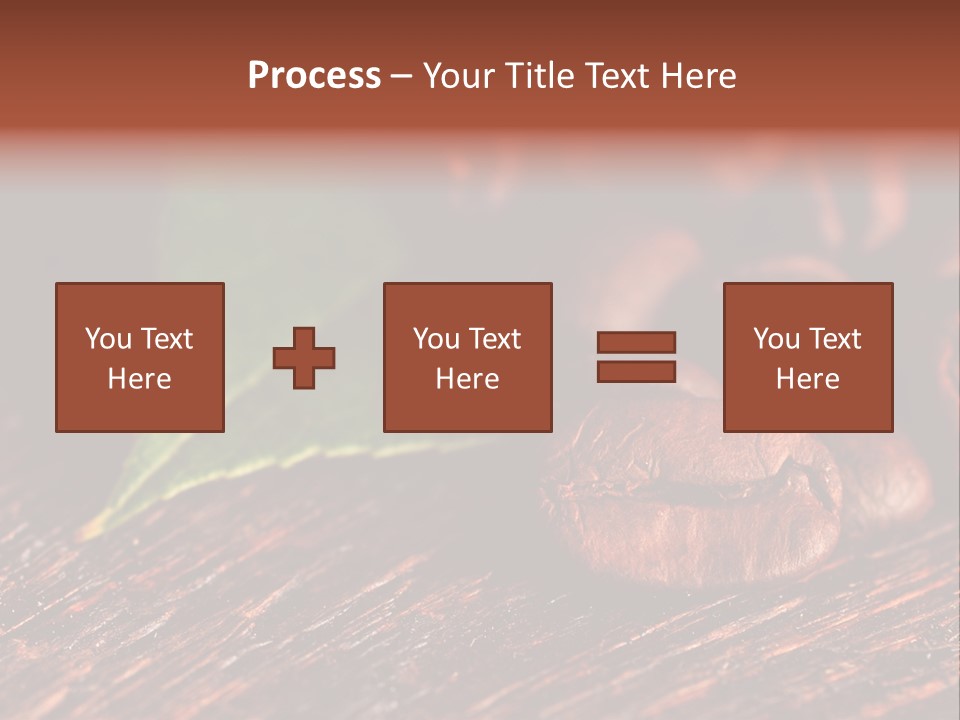Leaf Caffeine Burning PowerPoint Template