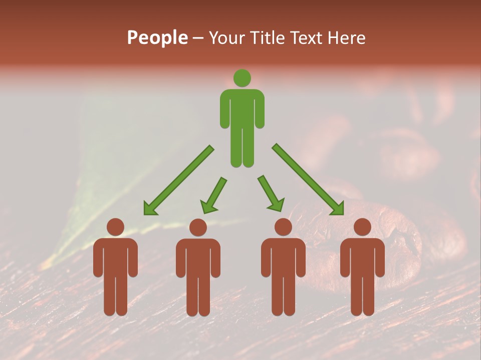 Leaf Caffeine Burning PowerPoint Template