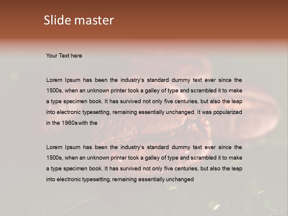 Coffee Powerful Africa PowerPoint Template