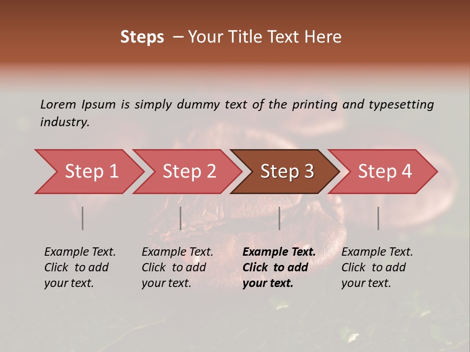 Coffee Powerful Africa PowerPoint Template