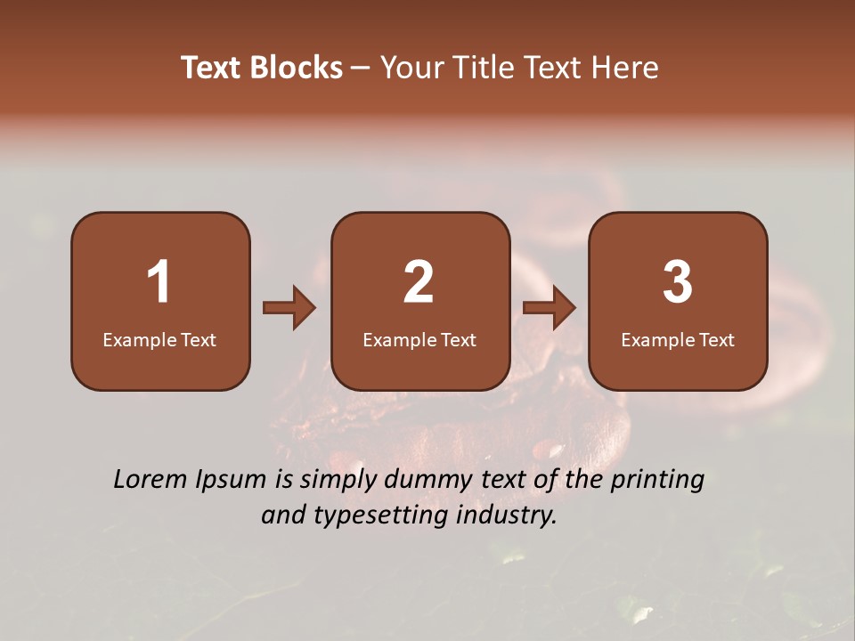 Coffee Powerful Africa PowerPoint Template