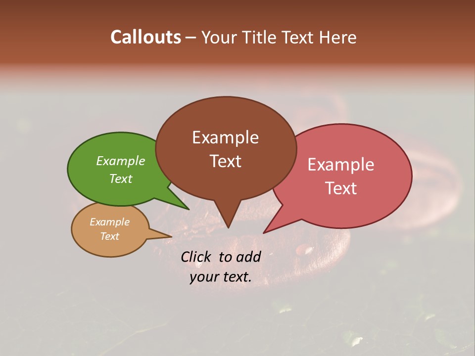 Coffee Powerful Africa PowerPoint Template