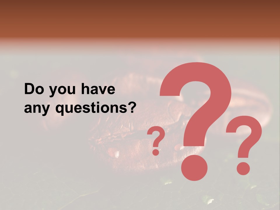 Coffee Powerful Africa PowerPoint Template