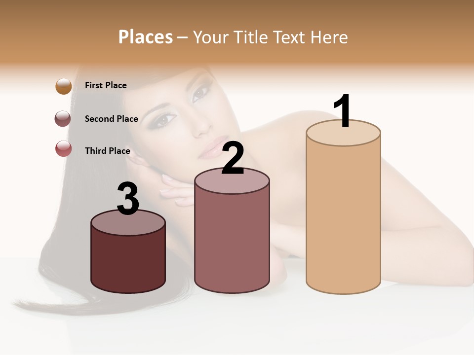 Studio Hairstyle Isolated PowerPoint Template