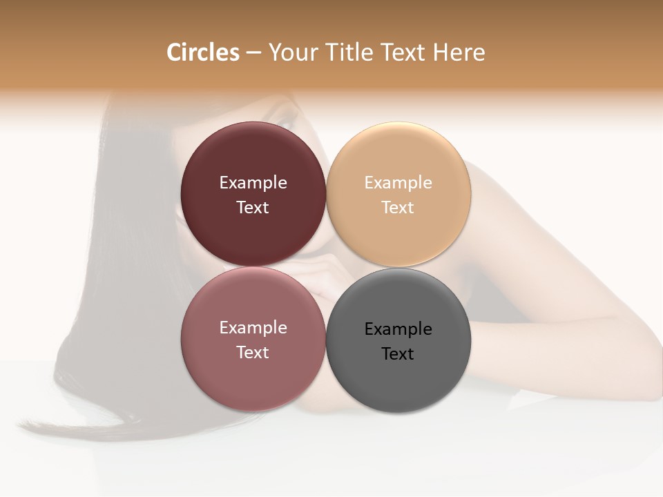 Studio Hairstyle Isolated PowerPoint Template