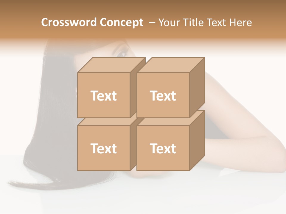 Studio Hairstyle Isolated PowerPoint Template