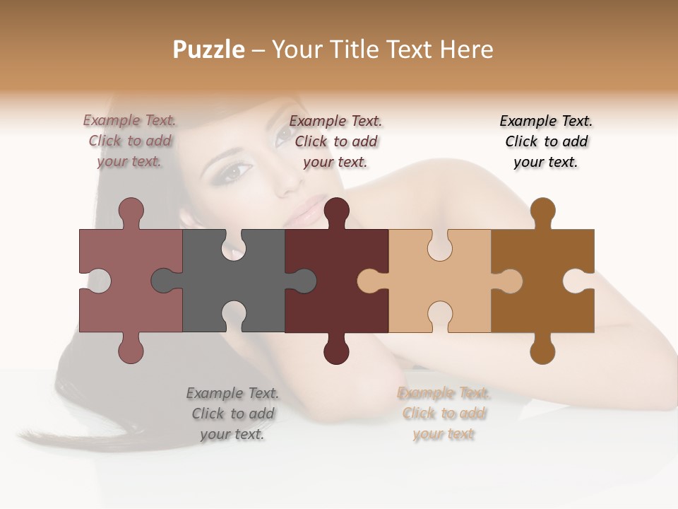 Studio Hairstyle Isolated PowerPoint Template