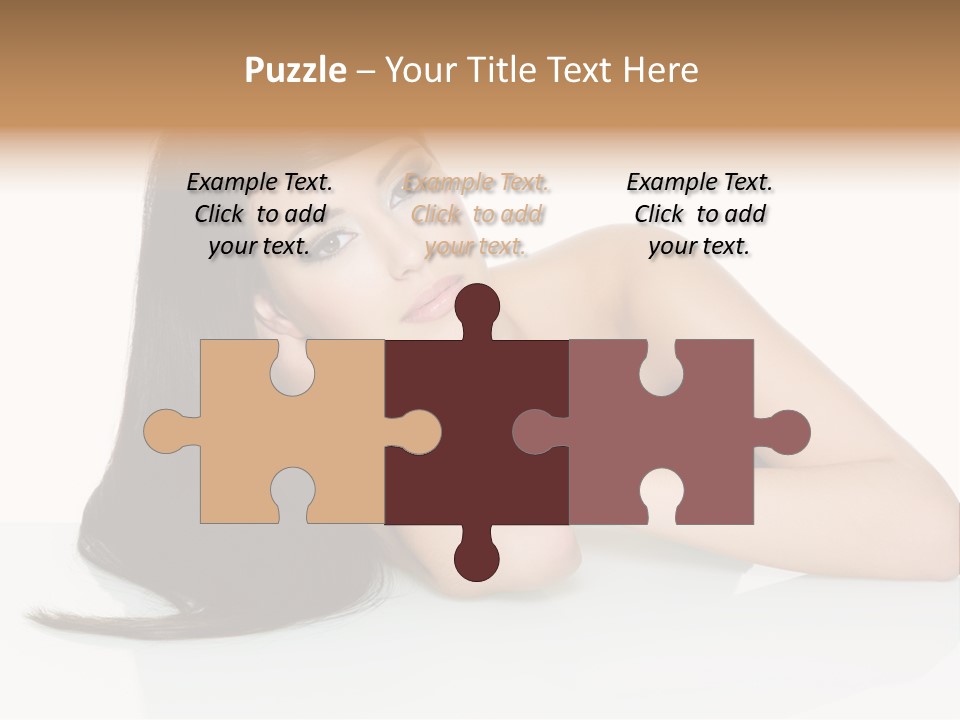 Studio Hairstyle Isolated PowerPoint Template